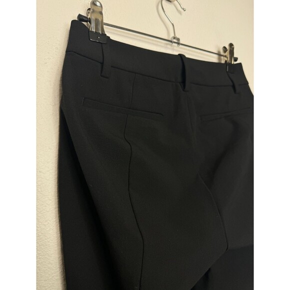 J. Crew Petite Ruby Crop Pants Size 00P Black Straight Leg Low Rise Career New - Picture 7 of 11